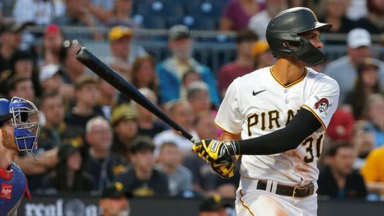 Freeze Frame: Marcano's first career slam came at 'the right time' taken at PNC Park (Pirates)